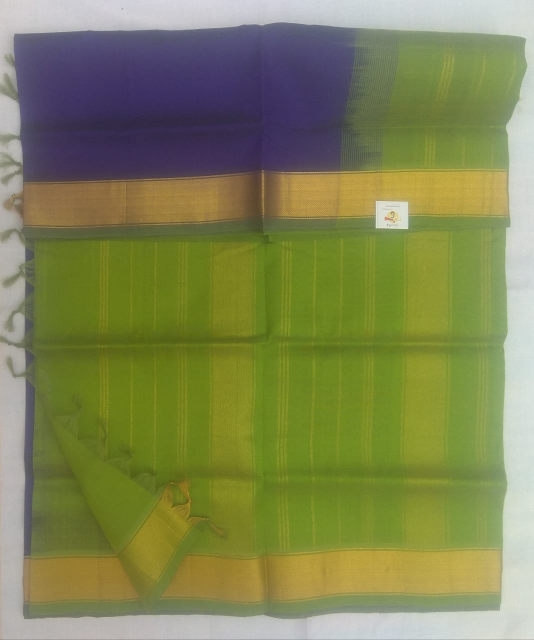 Kadi Jari border- Andhra Silk Cotton 6 yards