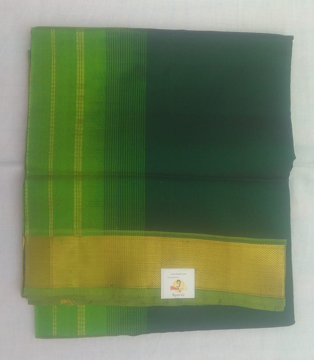 Kadi Jari border- Andhra Silk Cotton 6 yards