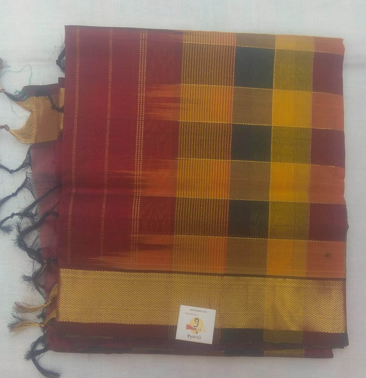 Paalum pazhamum kattam- Andhra Silk Cotton 6 yards