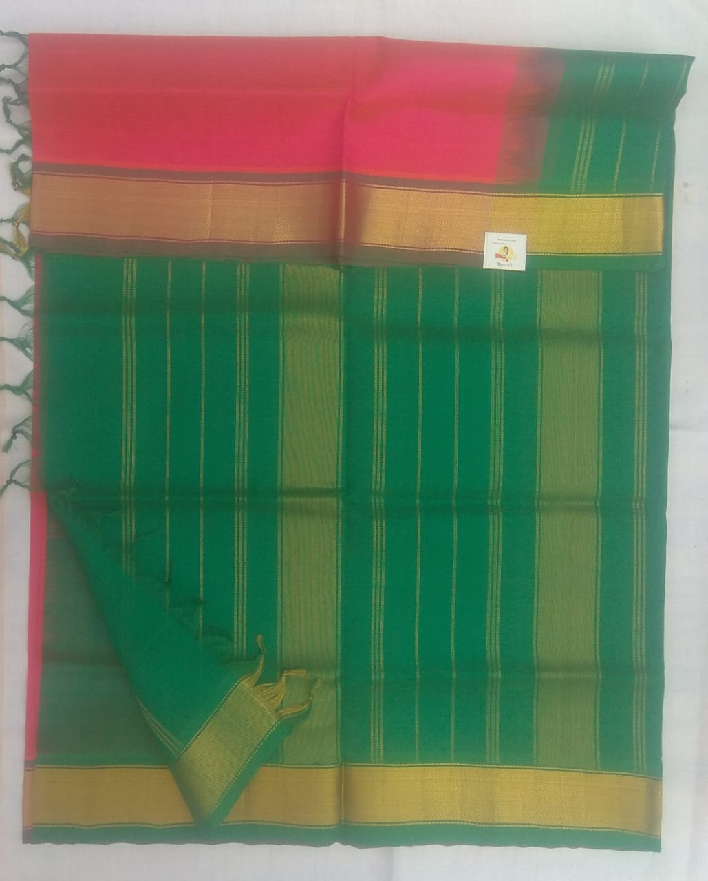 Kadi Jari border- Andhra Silk Cotton 6 yards