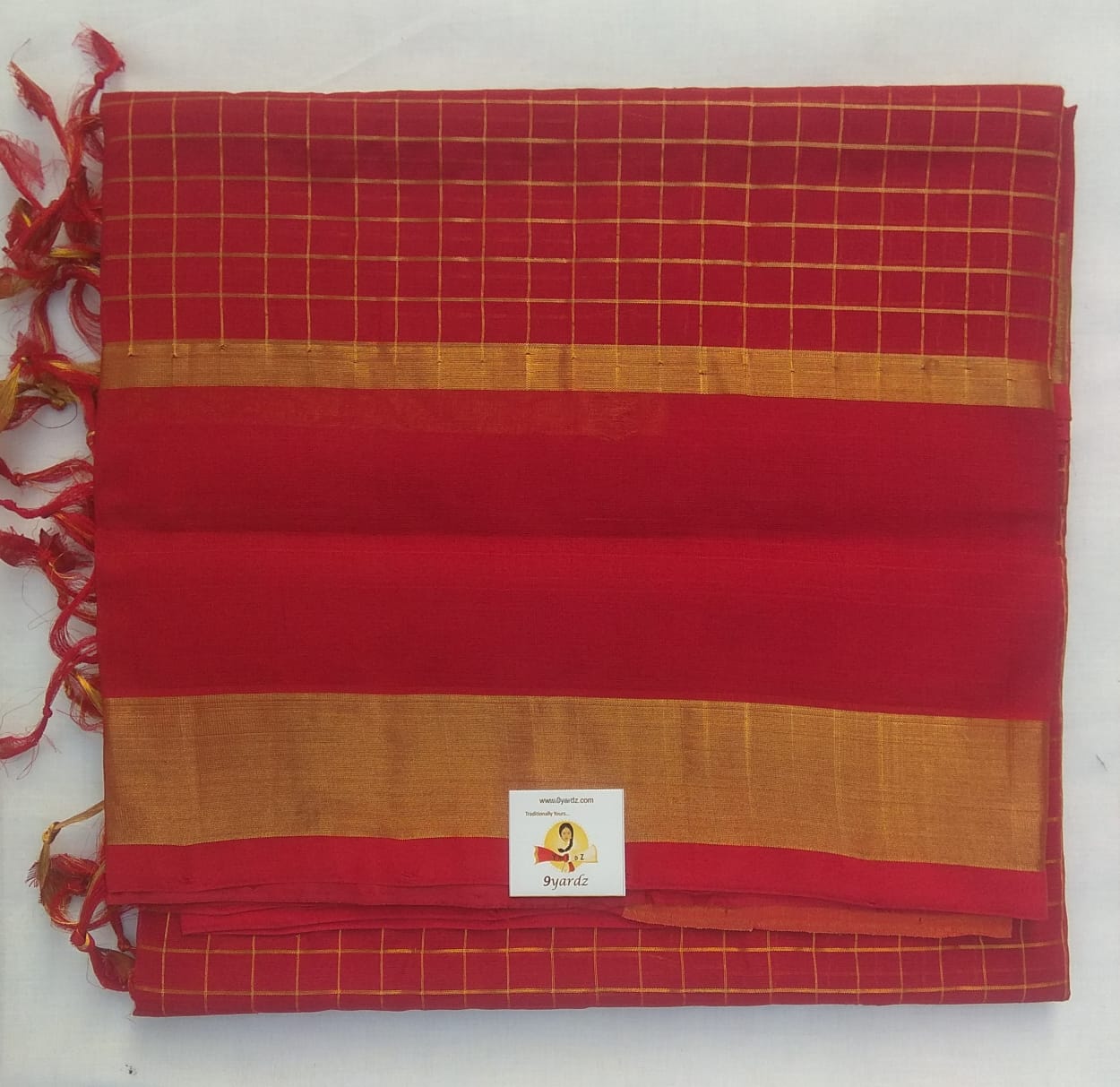 Jari kattam (body)- Andhra Silk Cotton 6 yards