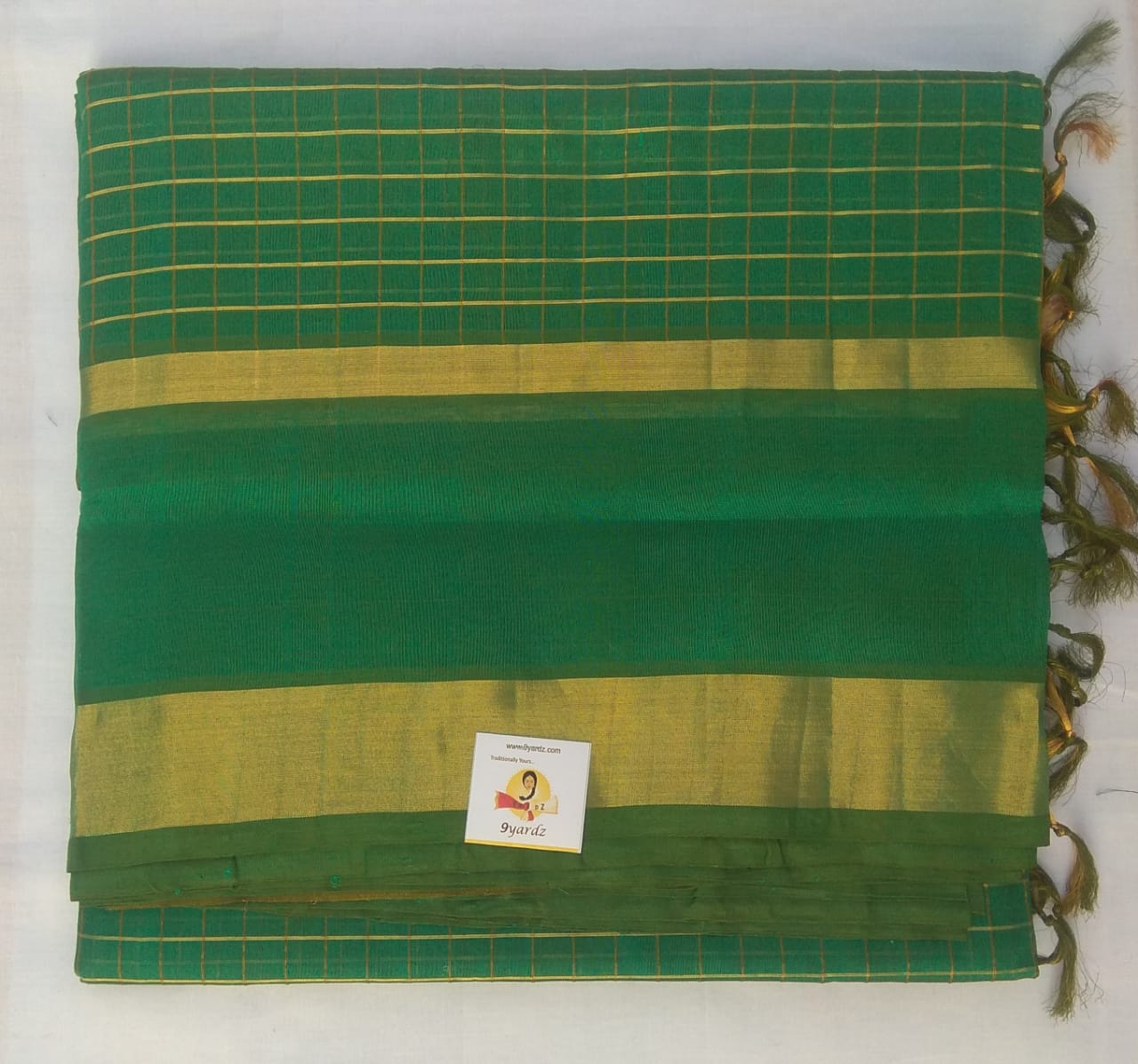 Jari kattam (body)- Andhra Silk Cotton 6 yards