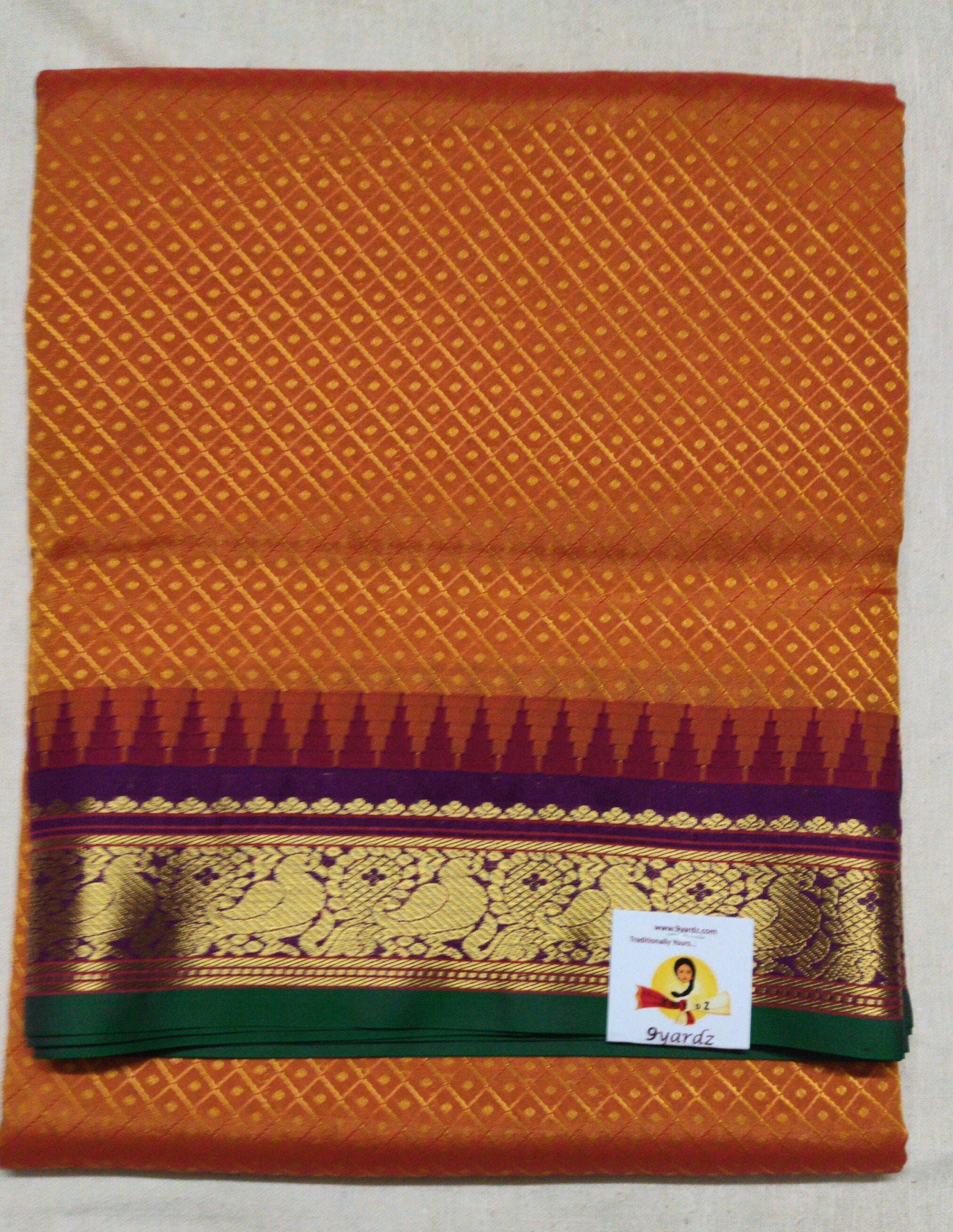 Naarpattu Poly silk 10yardz