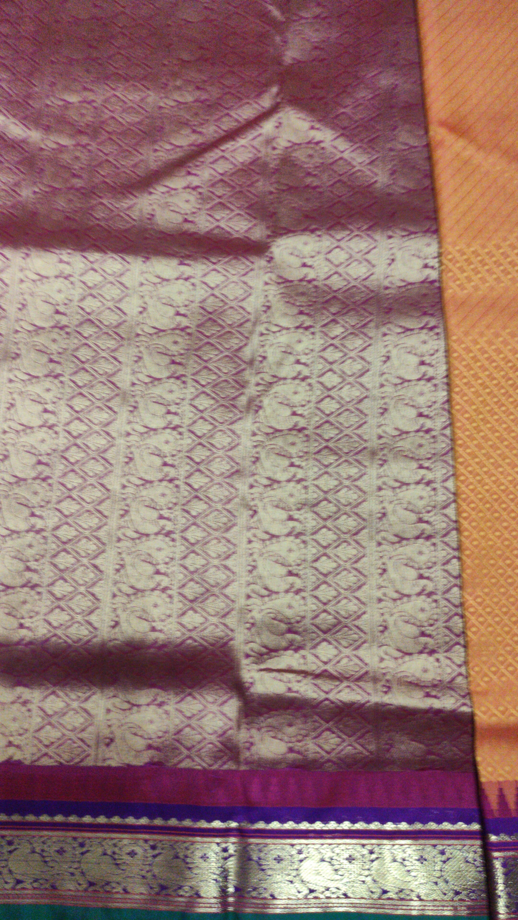 Naarpattu Poly silk 10yardz
