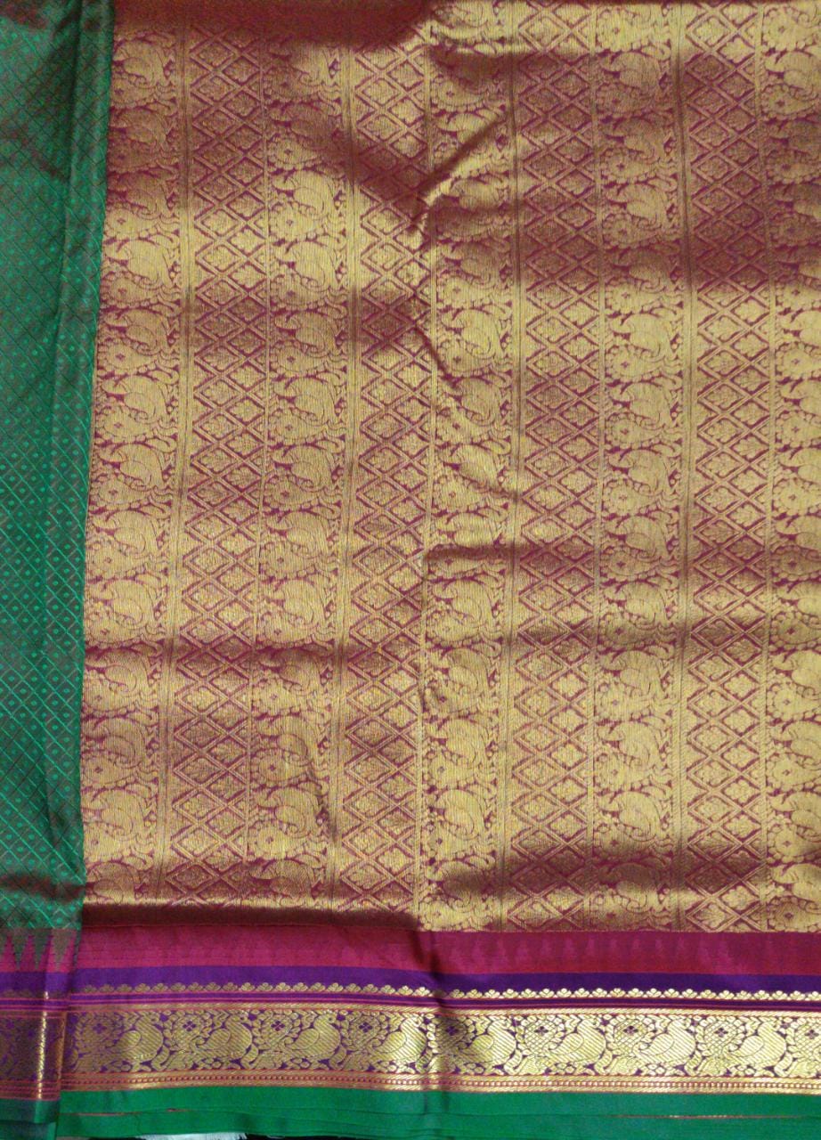 Naarpattu Poly silk 10yardz