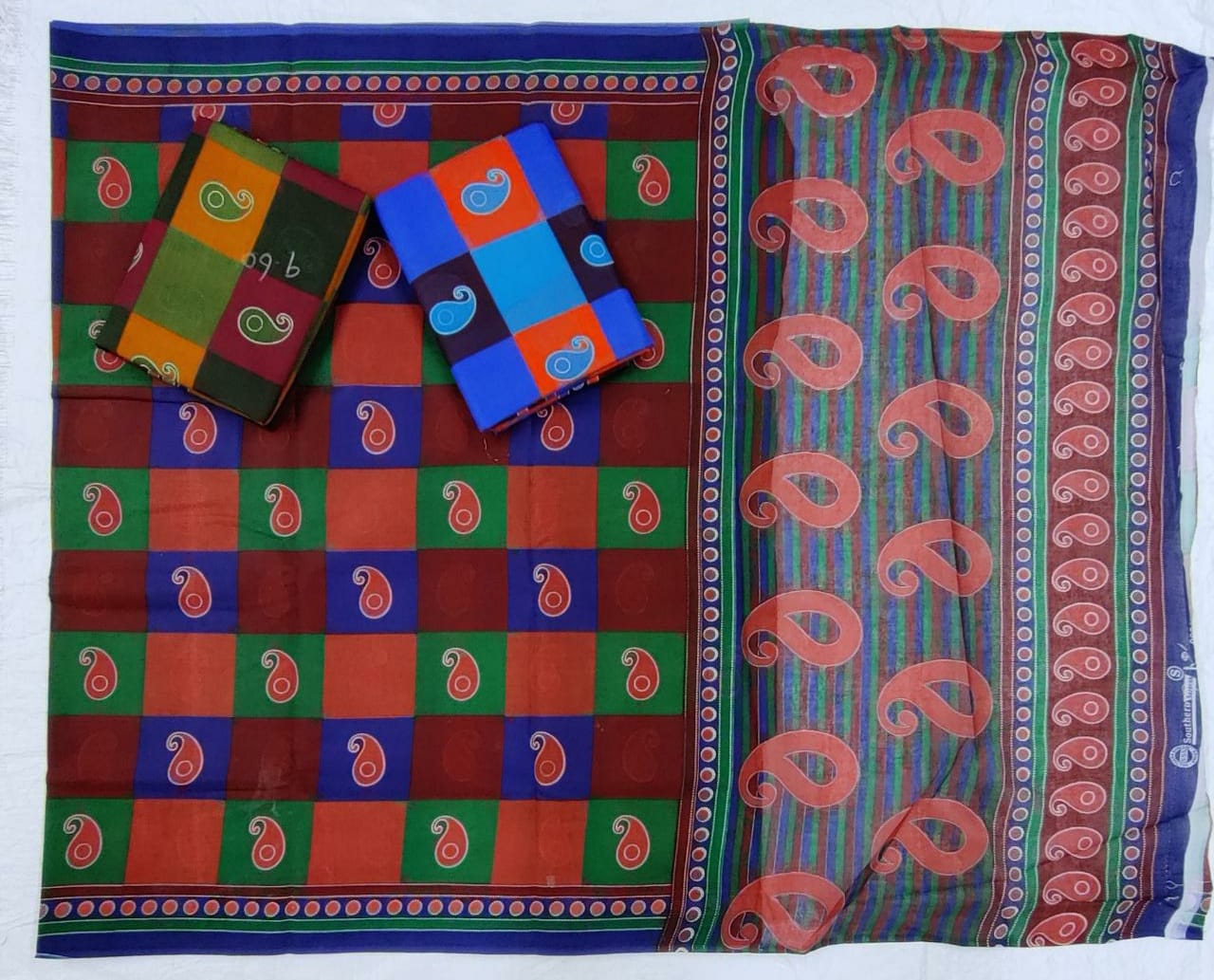 Erode cotton 10.5 yards madisar
