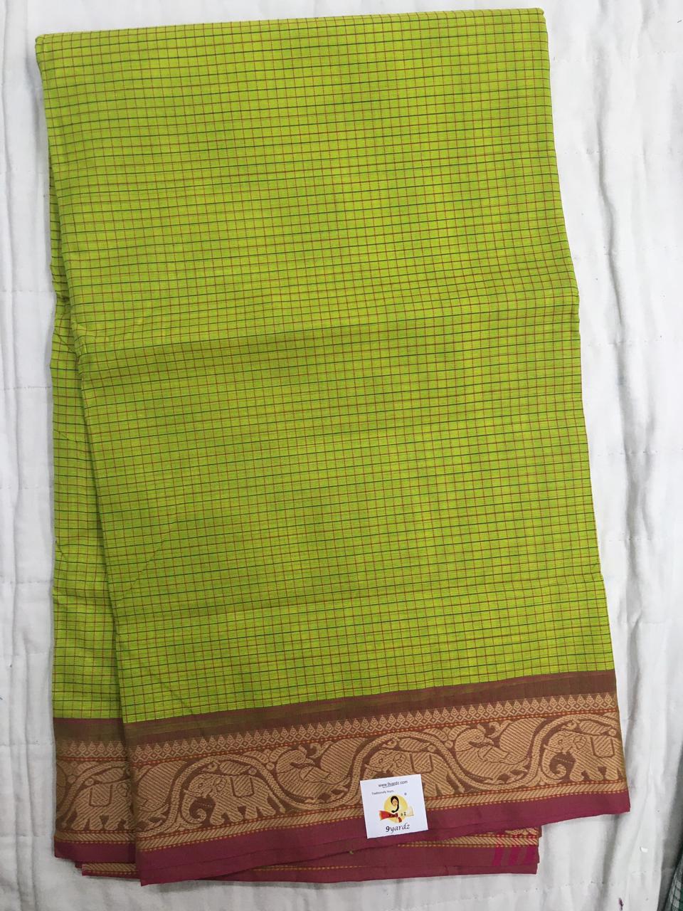 Chettinadu cotton 6 yardz