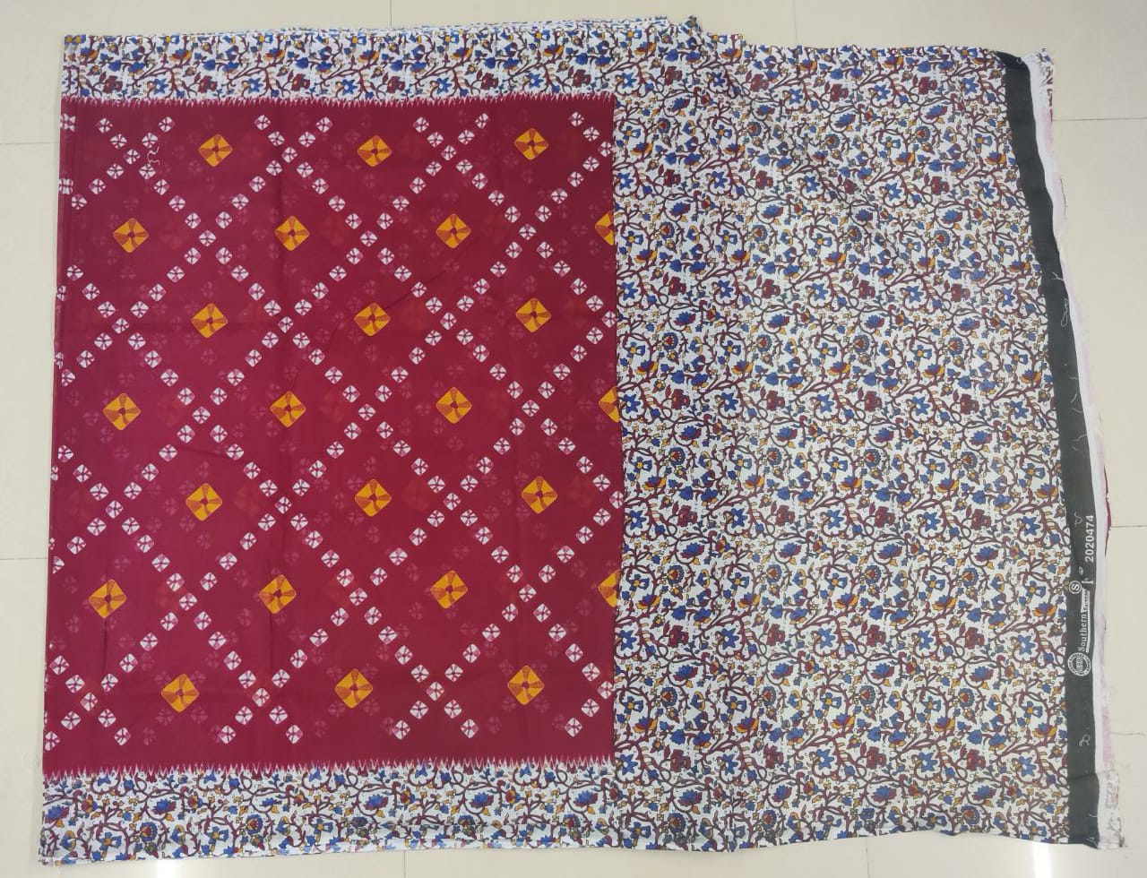 Erode cotton 10.5 yards madisar