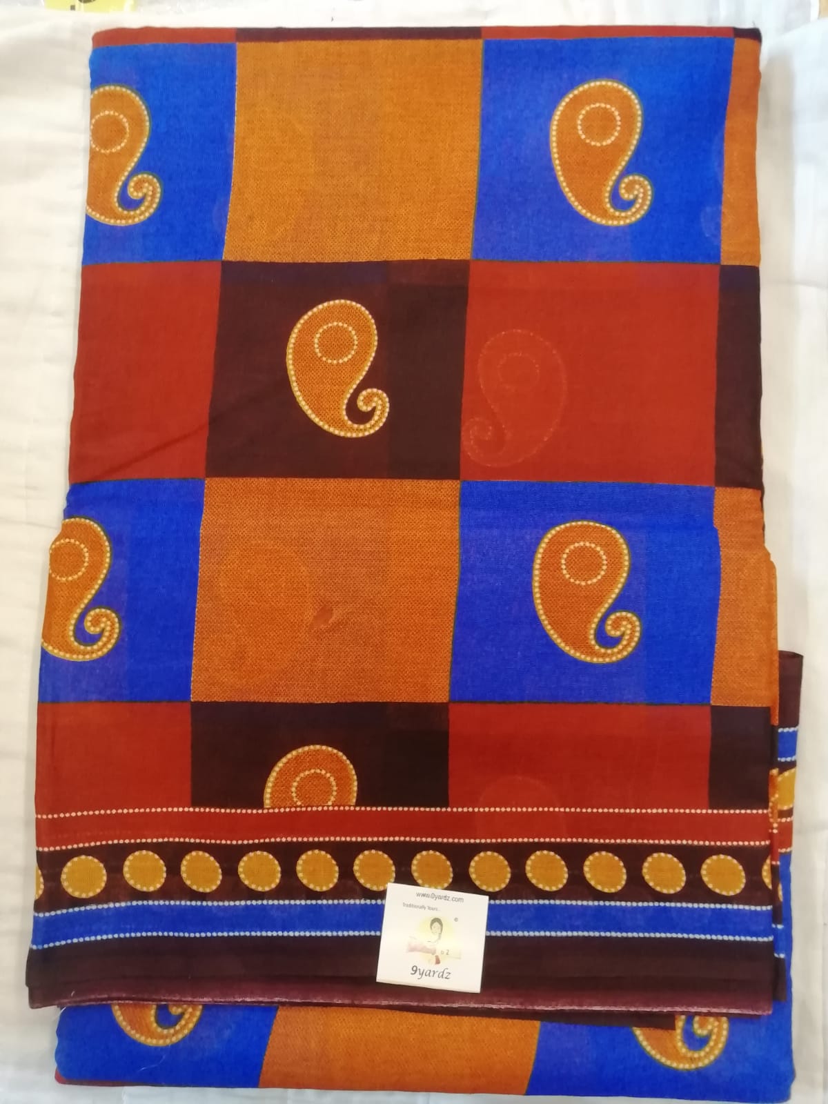 Erode cotton 10.5 yards madisar