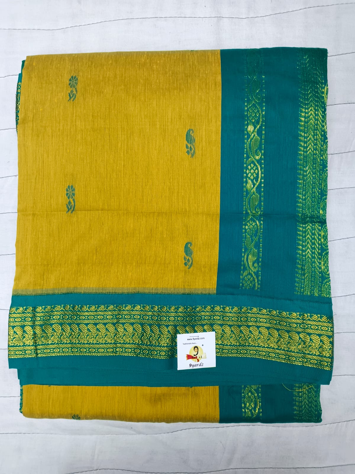 Kalyani Cotton Butta  9.5yards