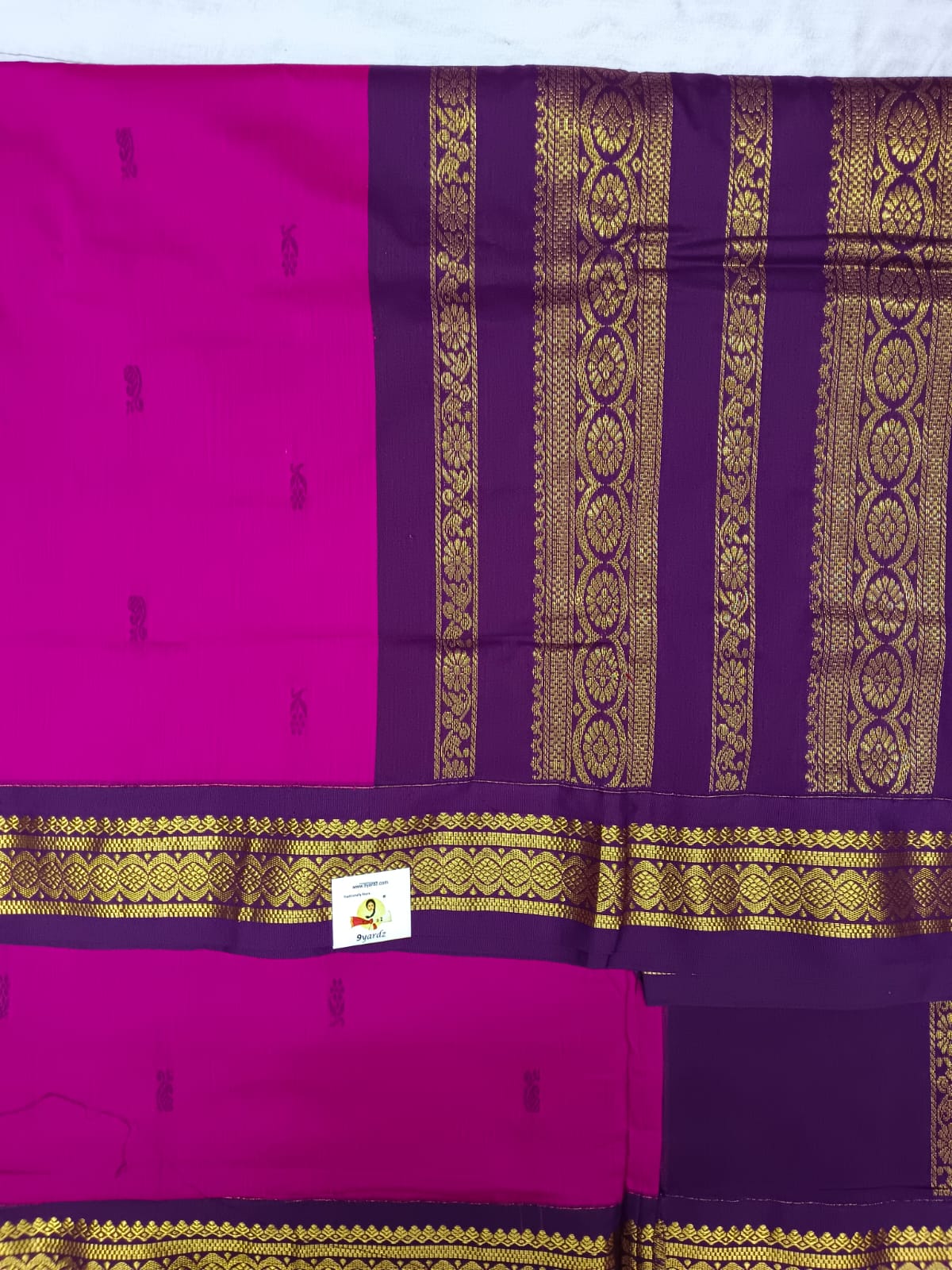 Kalyani Cotton Butta  9.5yards