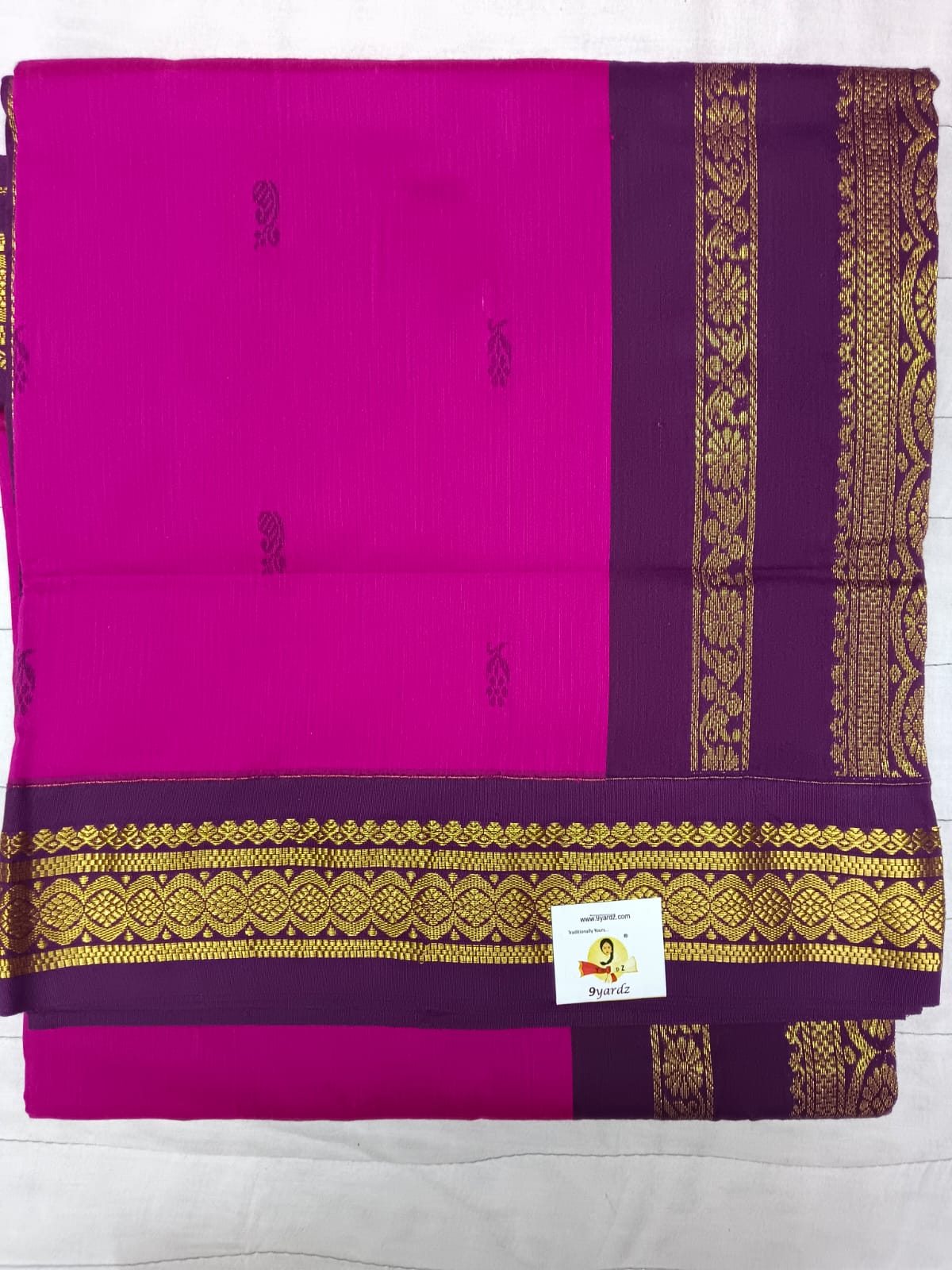 Kalyani Cotton Butta  9.5yards