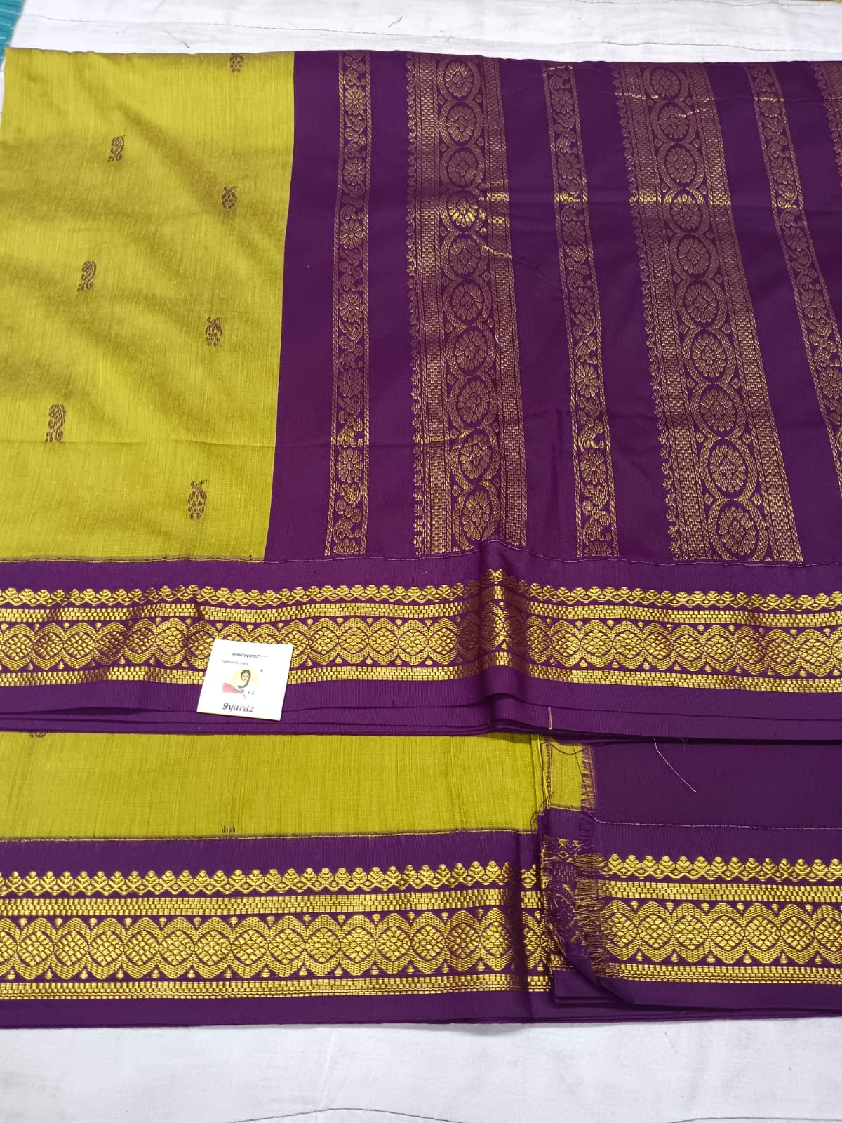 Kalyani Cotton Butta  9.5yards