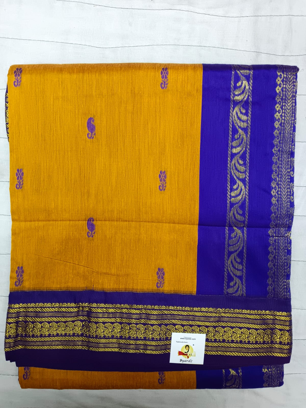 Kalyani Cotton Butta  9.5yards