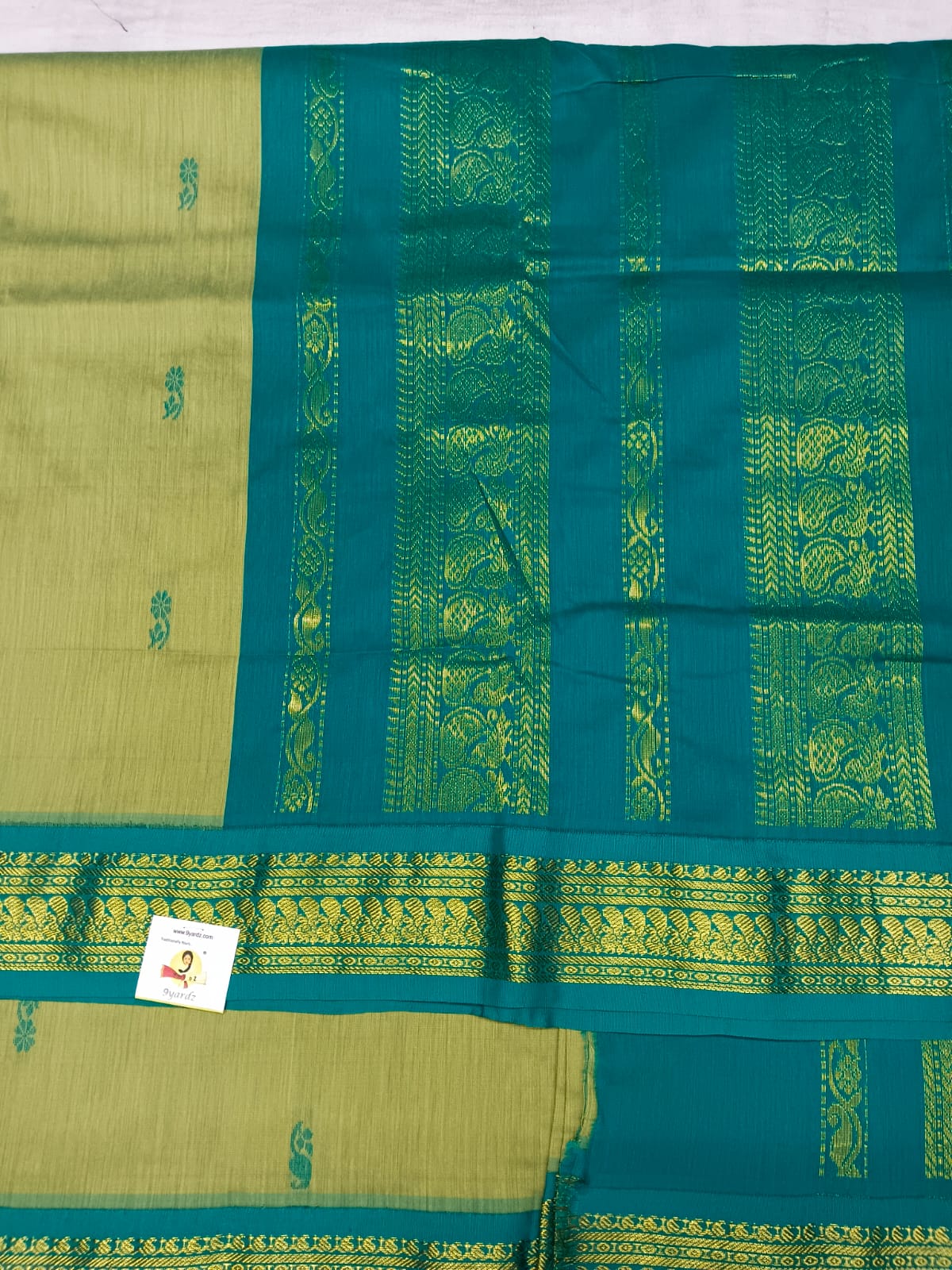 Kalyani Cotton Butta  9.5yards
