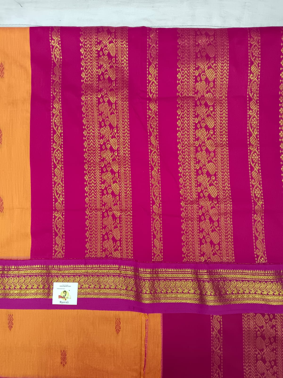 Kalyani Cotton Butta  9.5yards