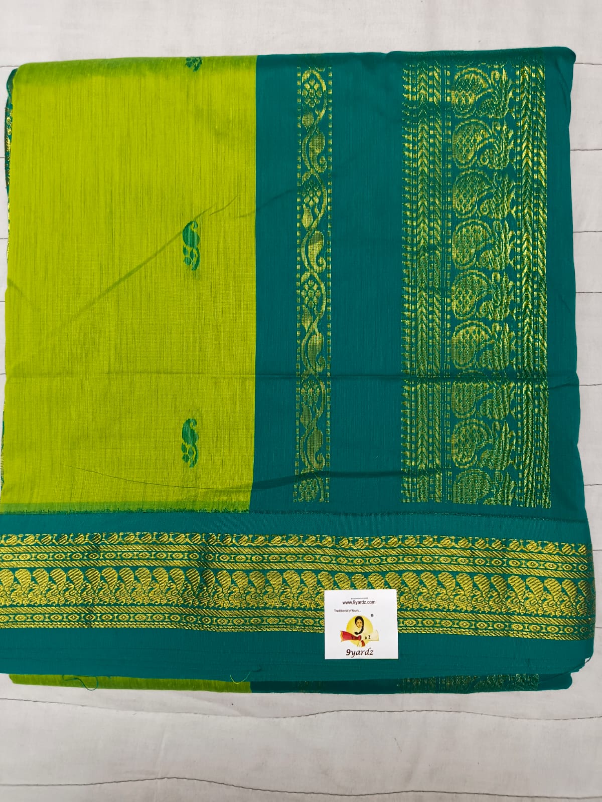 Kalyani Cotton Butta  9.5yards