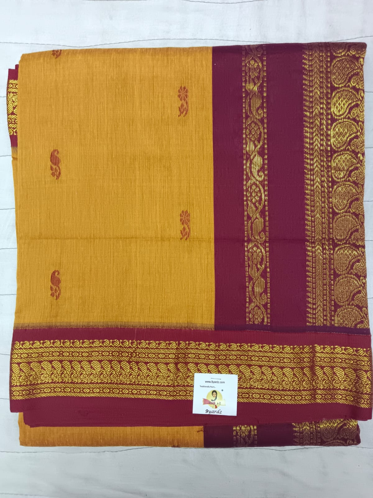 Kalyani Cotton Butta  9.5yards