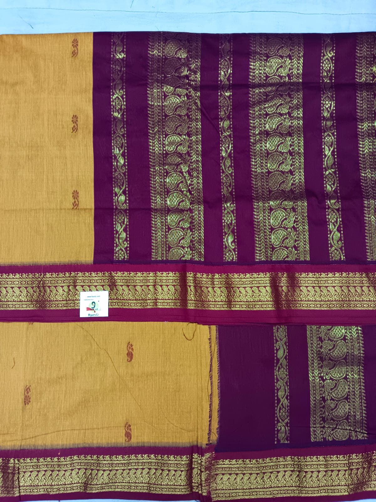 Kalyani Cotton Butta  9.5yards