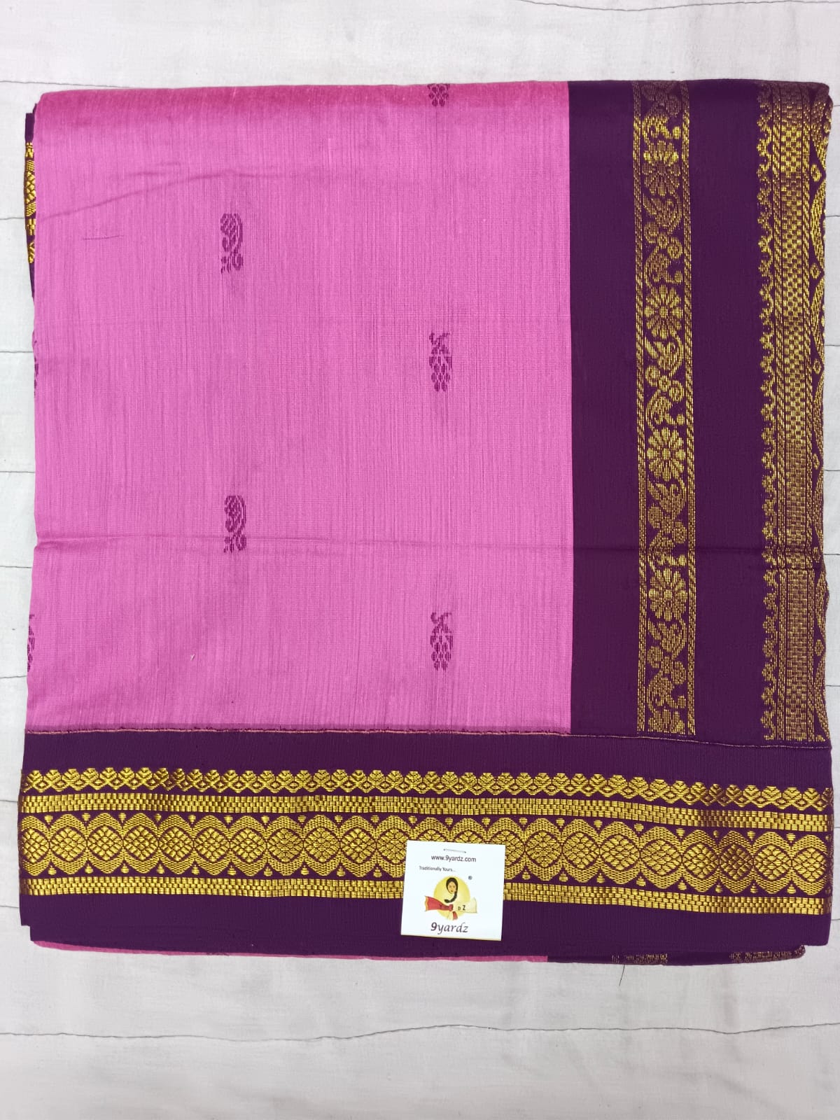 Kalyani Cotton Butta  9.5yards