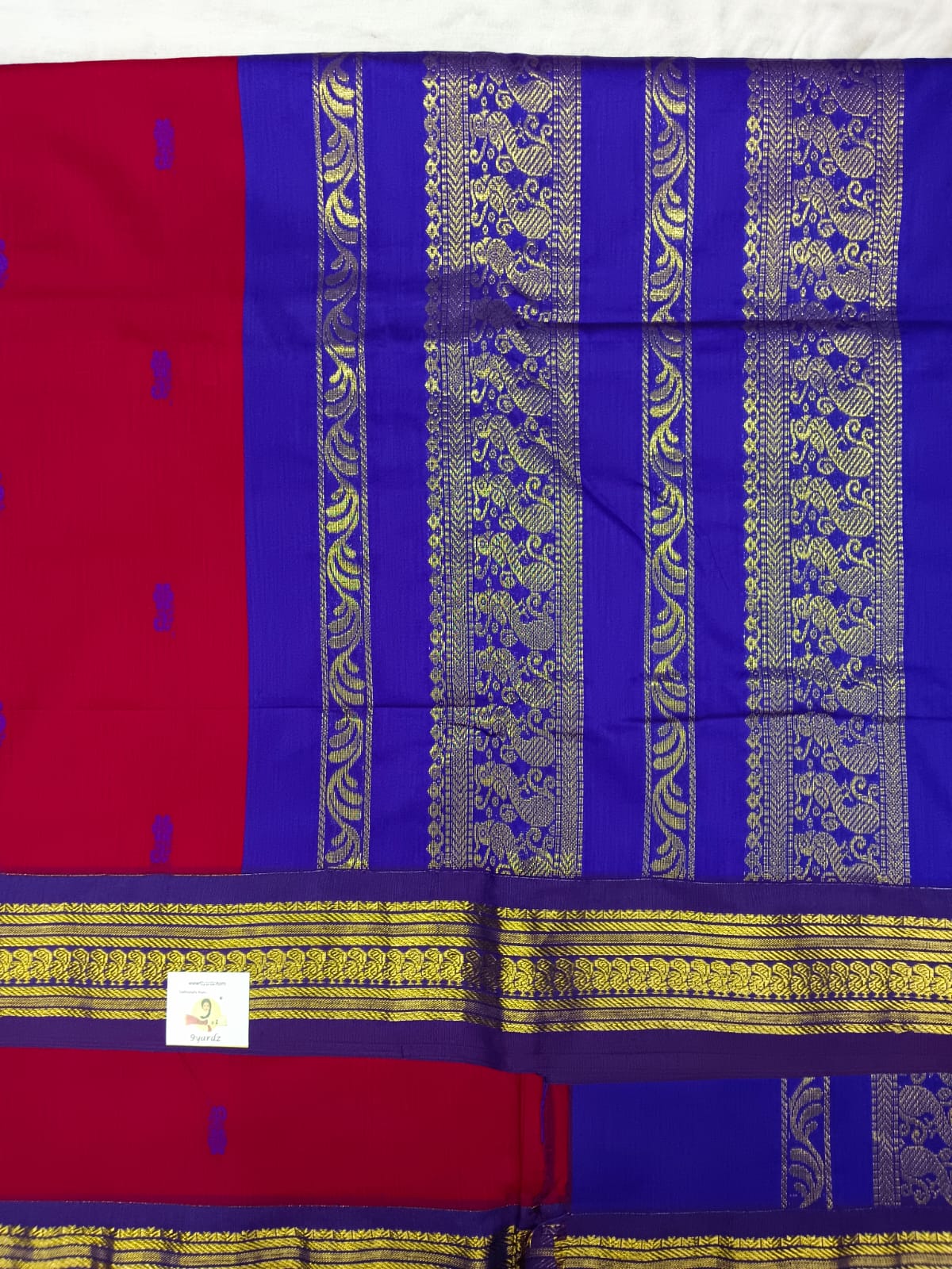 Kalyani Cotton Butta  9.5yards