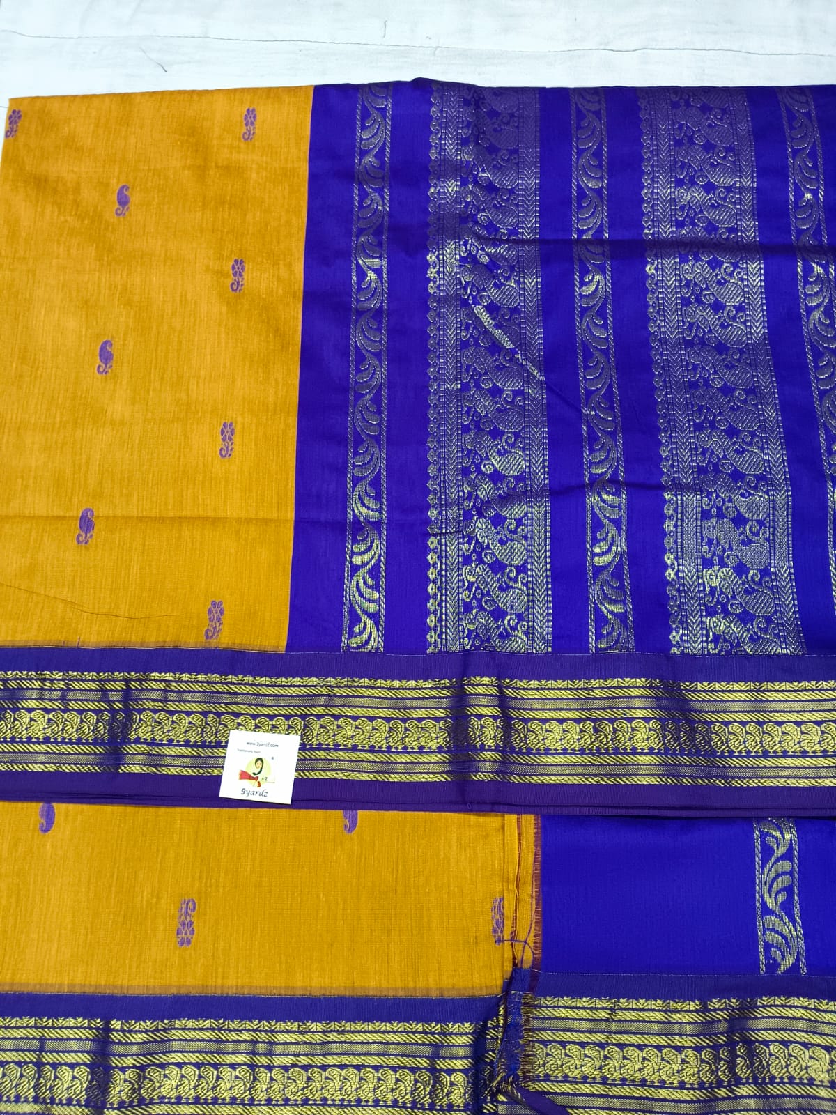 Kalyani Cotton Butta  9.5yards