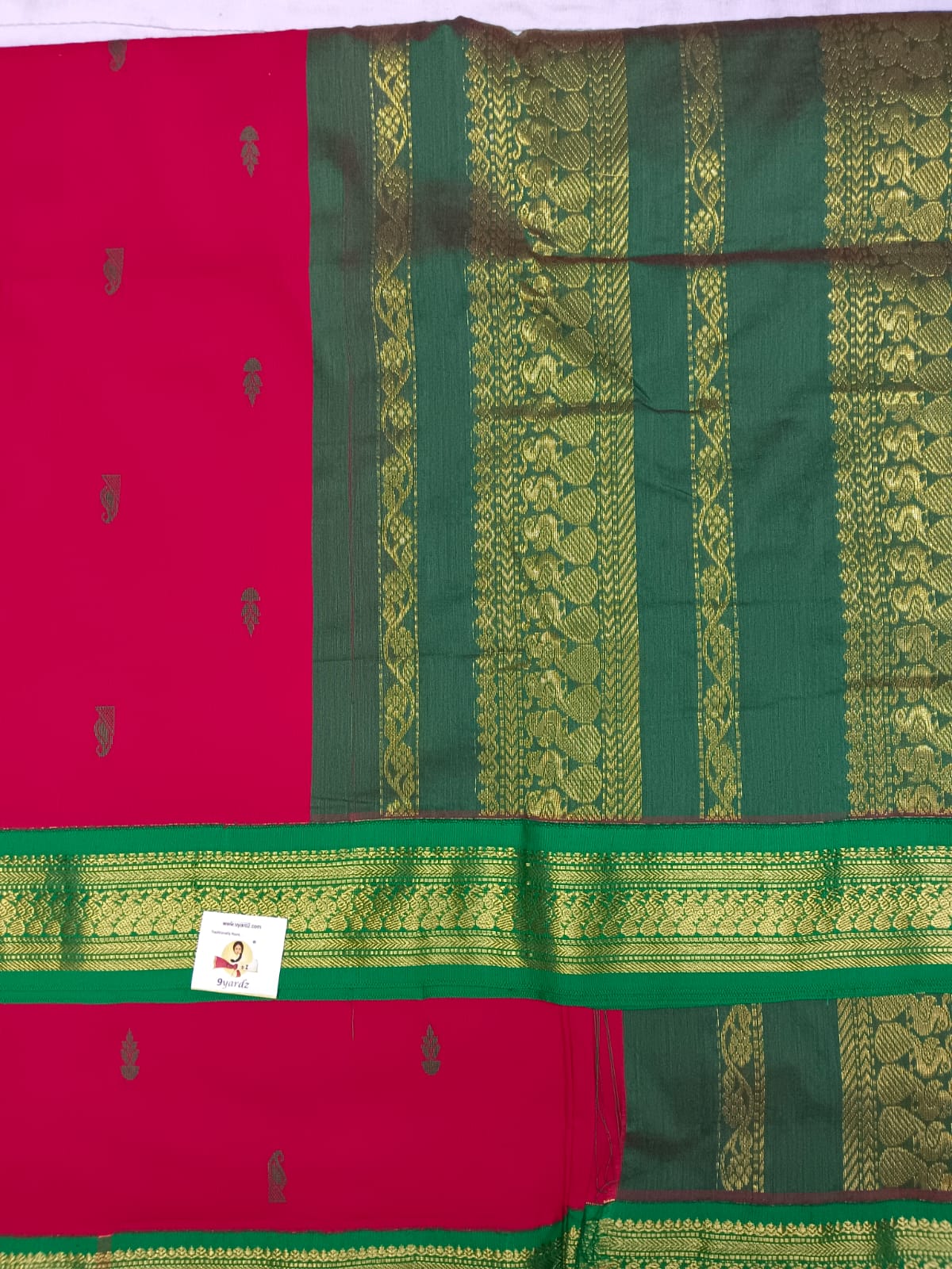 Kalyani Cotton Butta  9.5yards