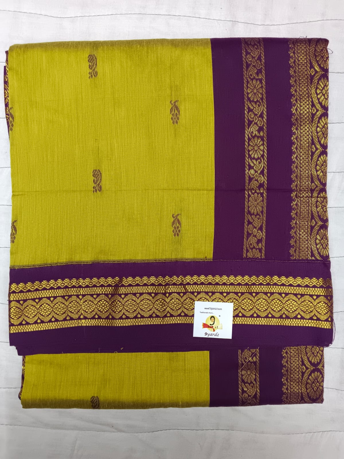 Kalyani Cotton Butta  9.5yards
