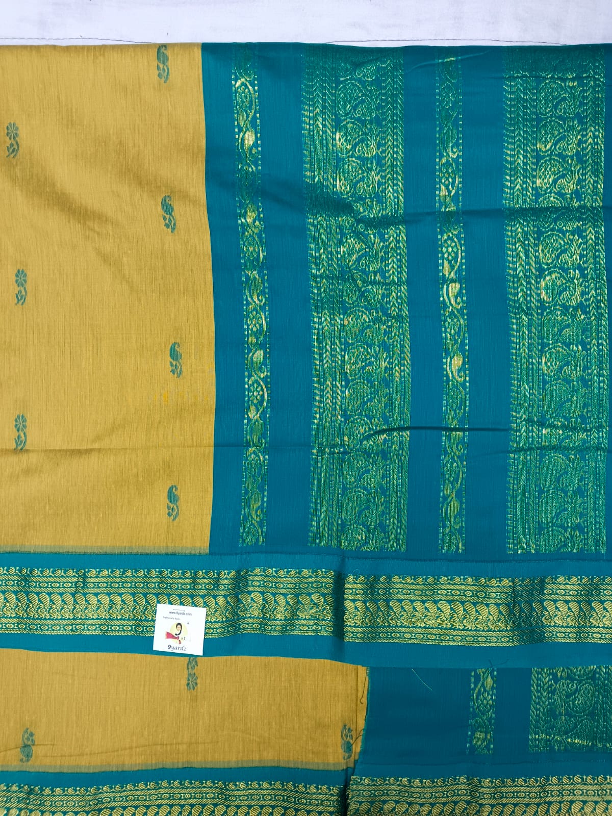 Kalyani Cotton Butta  9.5yards