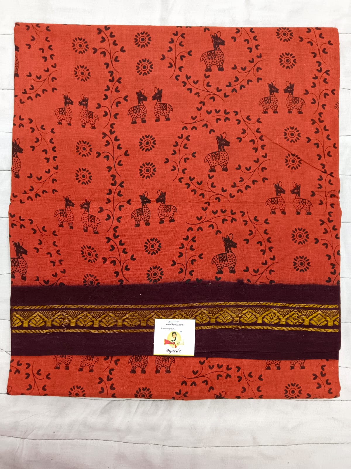 Sungudi cotton 6 yards