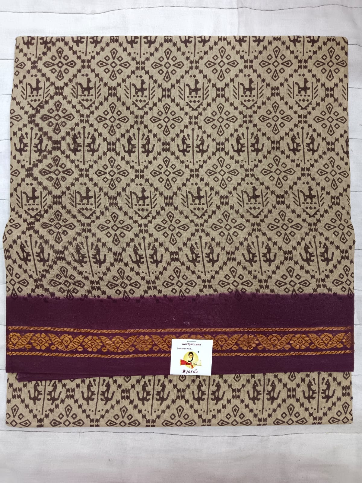 Sungudi cotton 6 yards