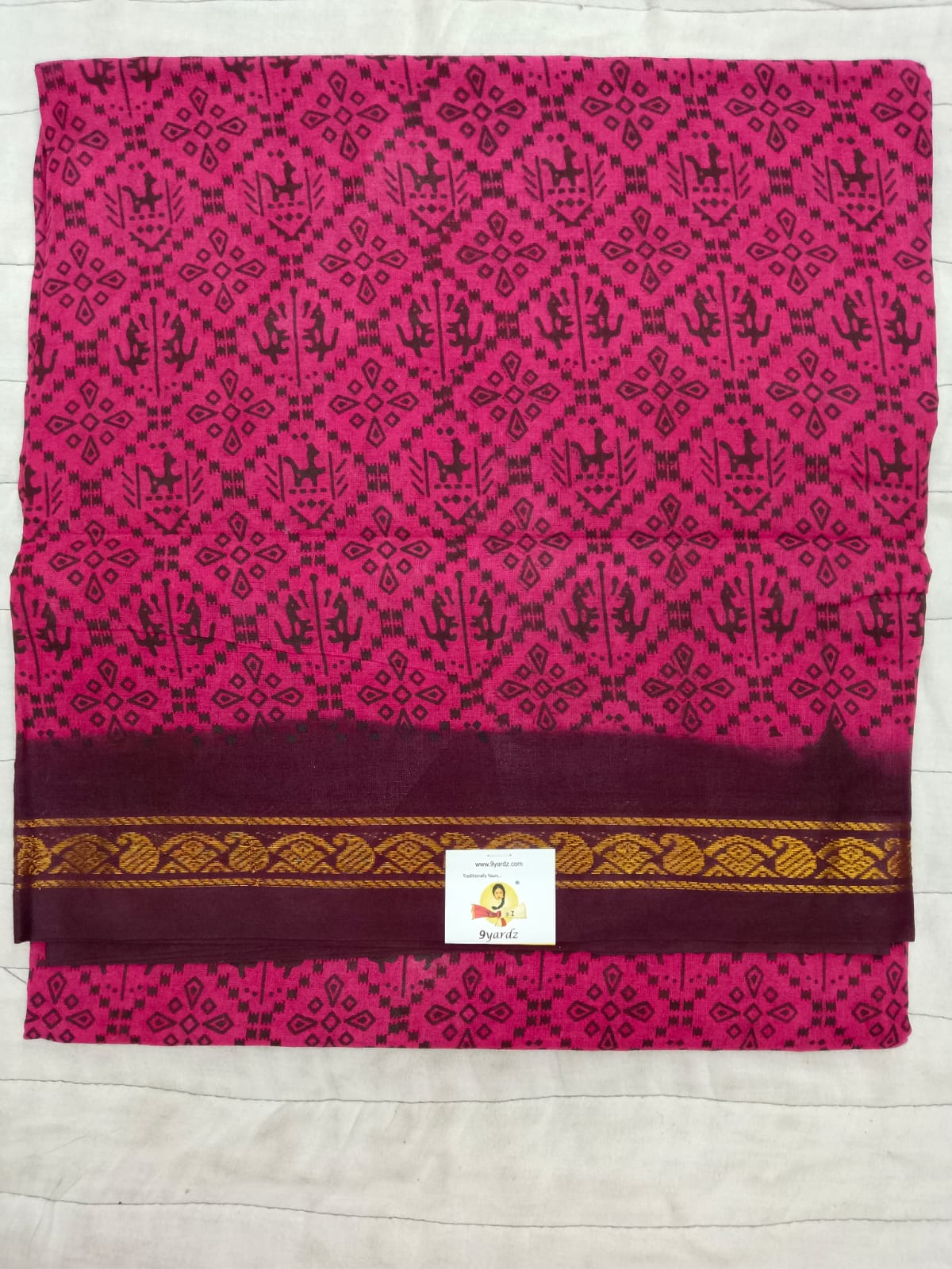 Sungudi cotton 6 yards