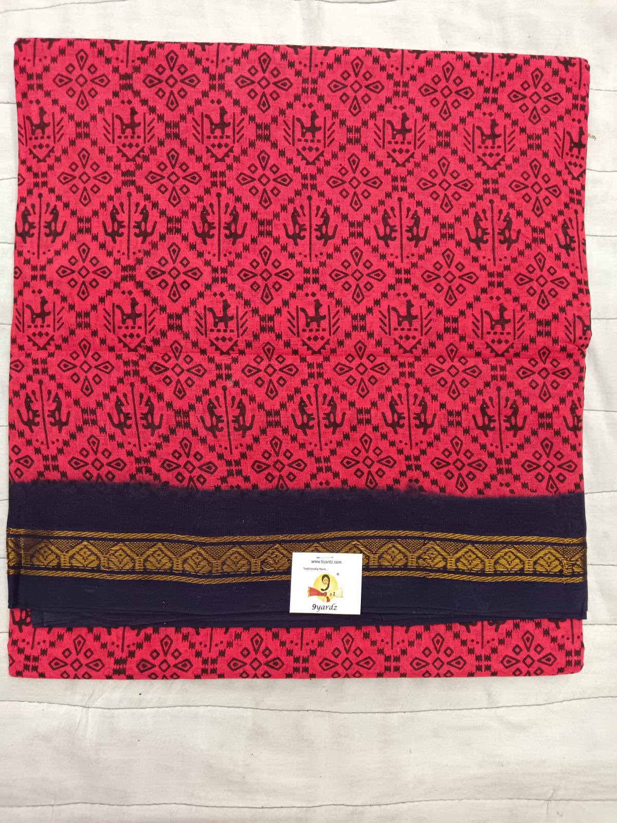 Sungudi cotton 6 yards
