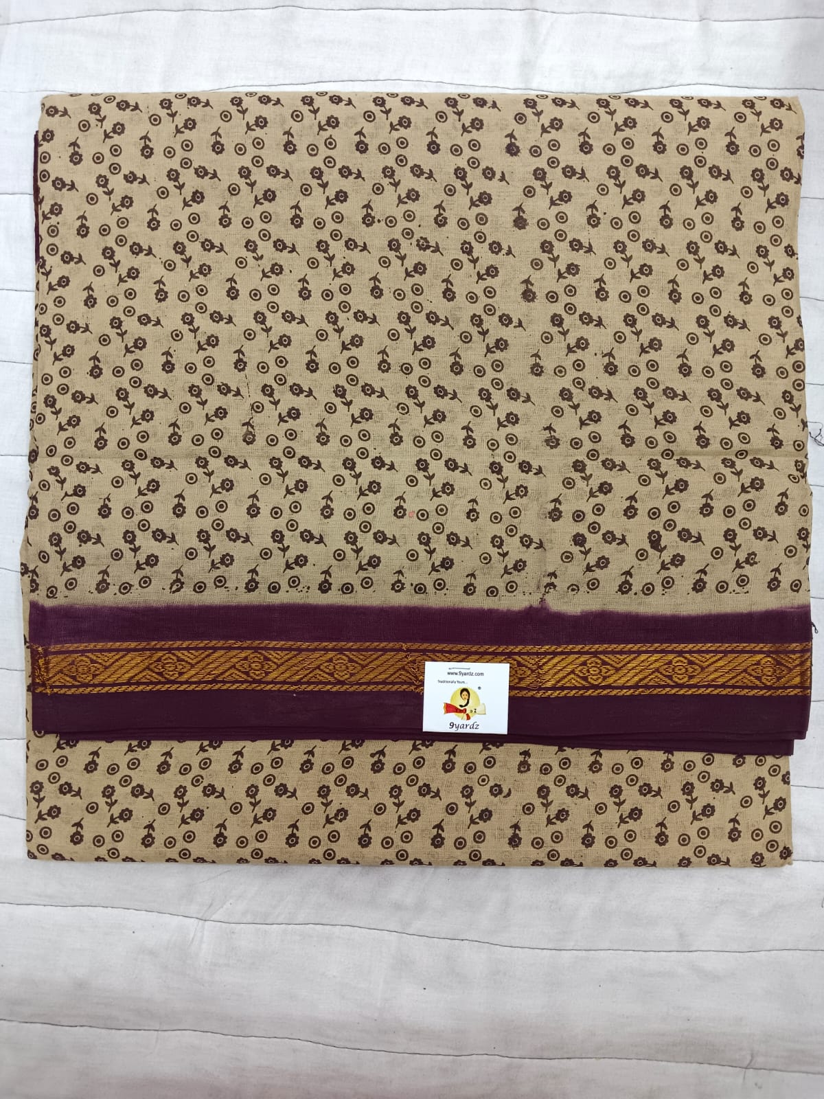 Sungudi cotton 10.5 yards madisar