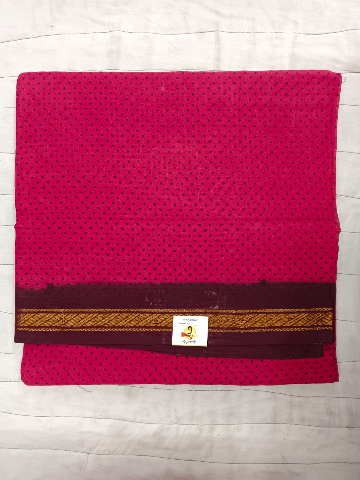 Sungudi cotton 10.5 yards madisar