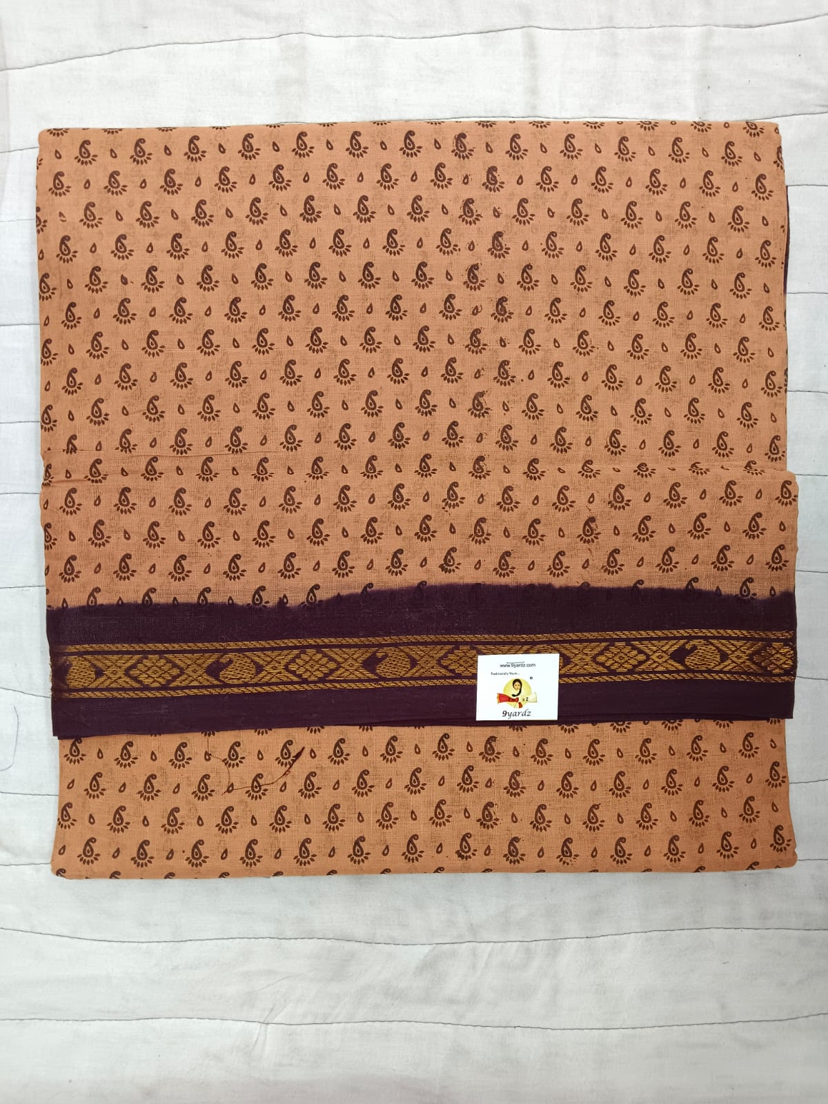 Sungudi cotton 10.5 yards madisar