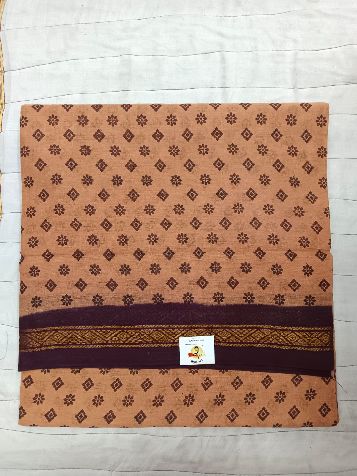 Sungudi cotton 10.5 yards madisar