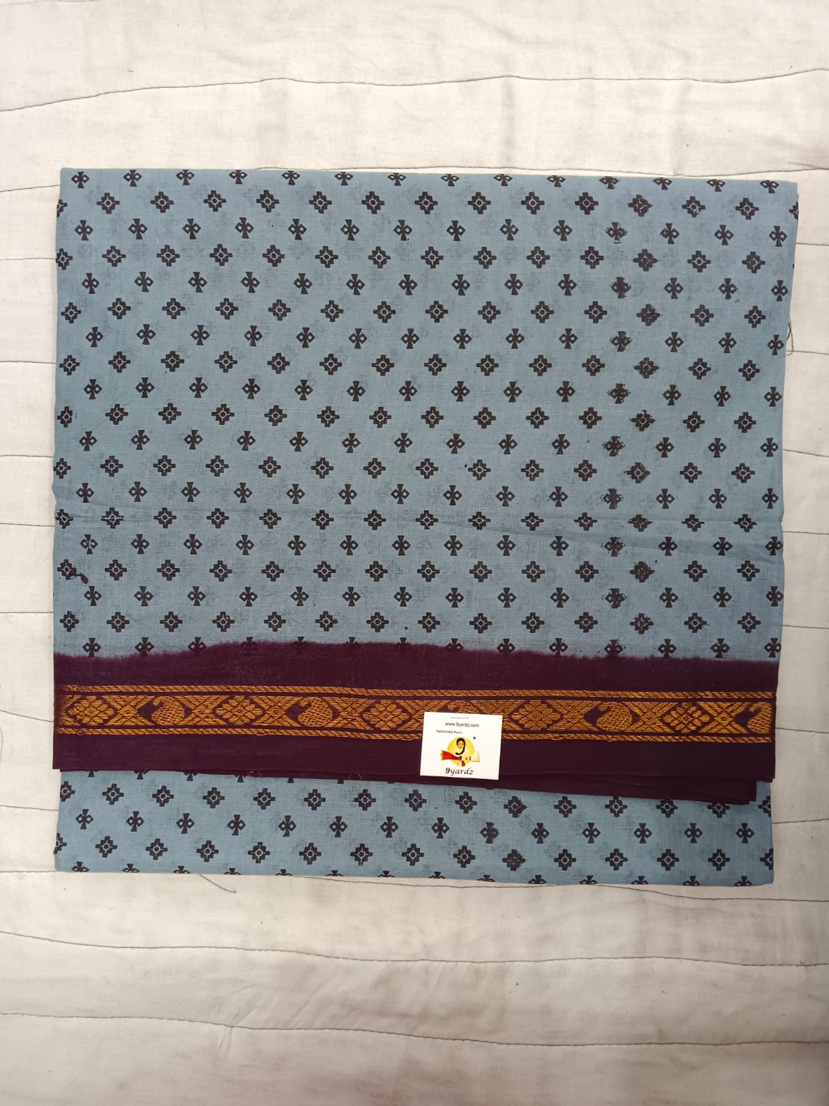 Sungudi cotton 10.5 yards madisar