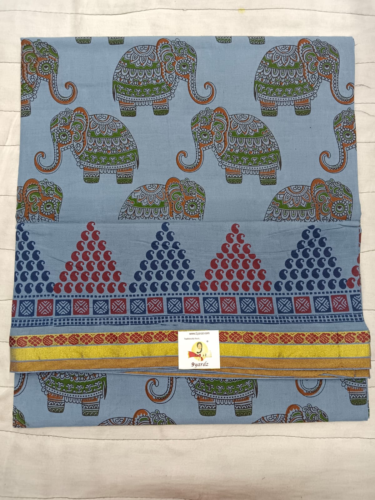 Sungudi cotton 6 yards