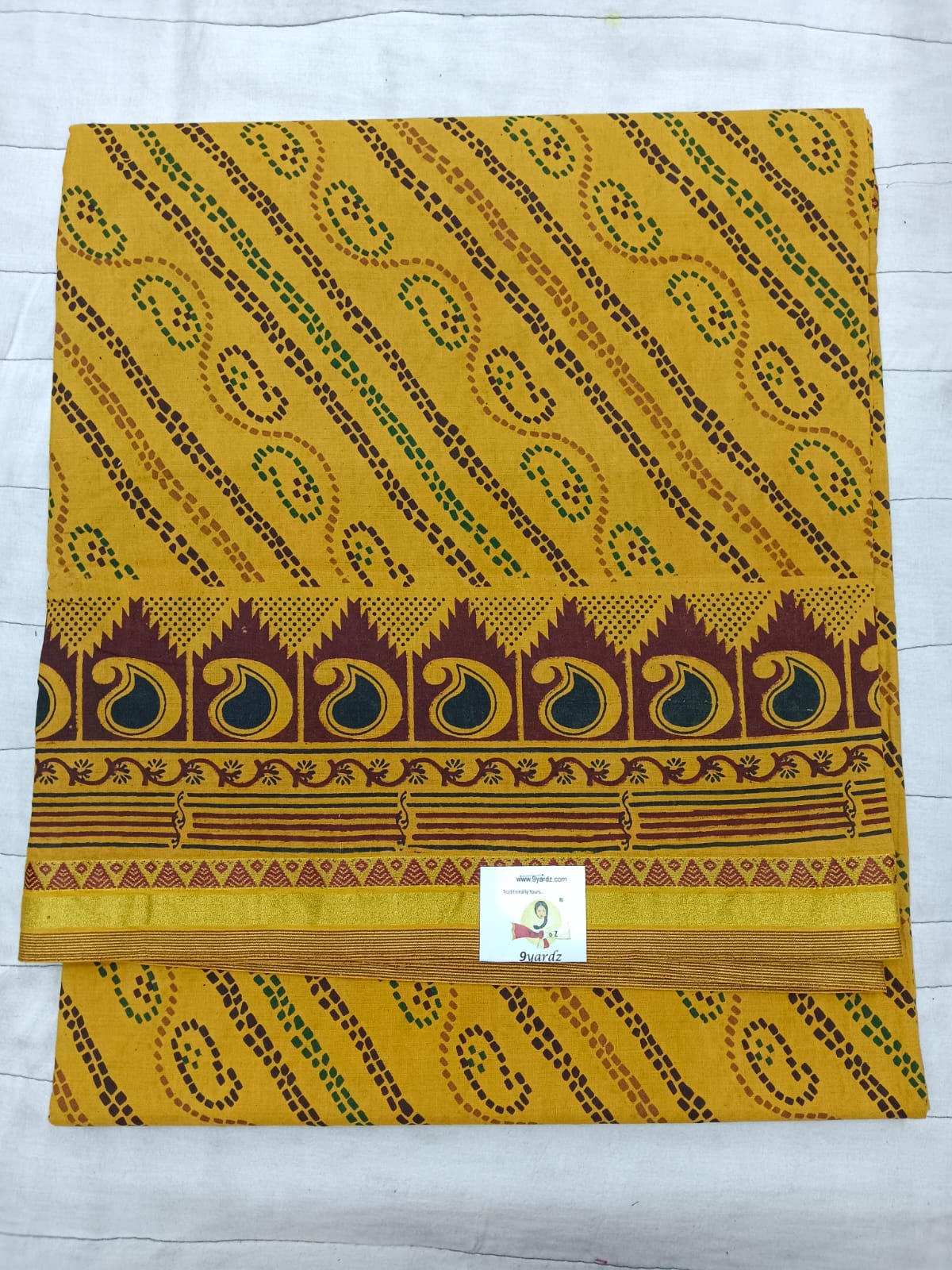 Sungudi cotton 6 yards