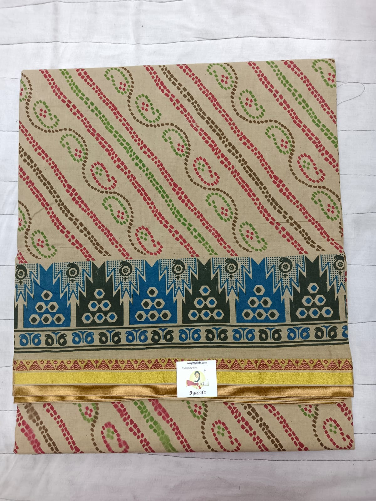 Sungudi cotton 6 yards