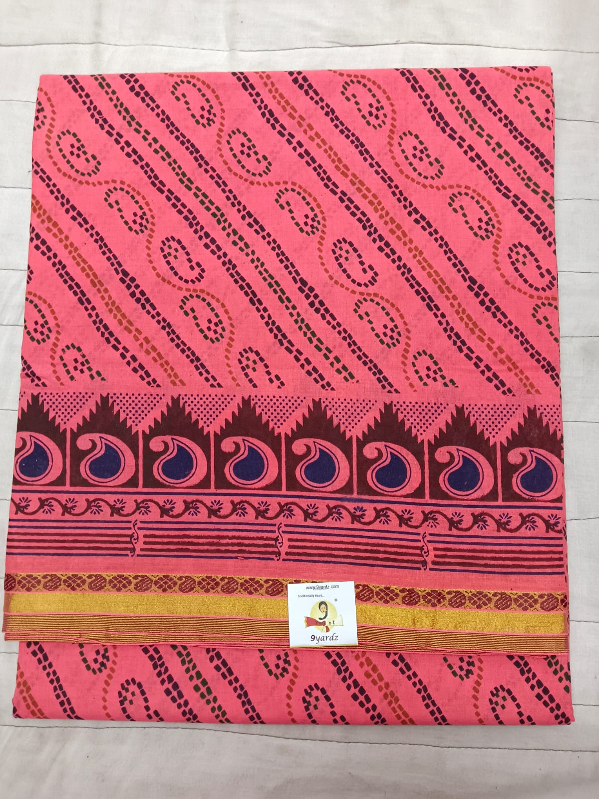 Sungudi cotton 6 yards