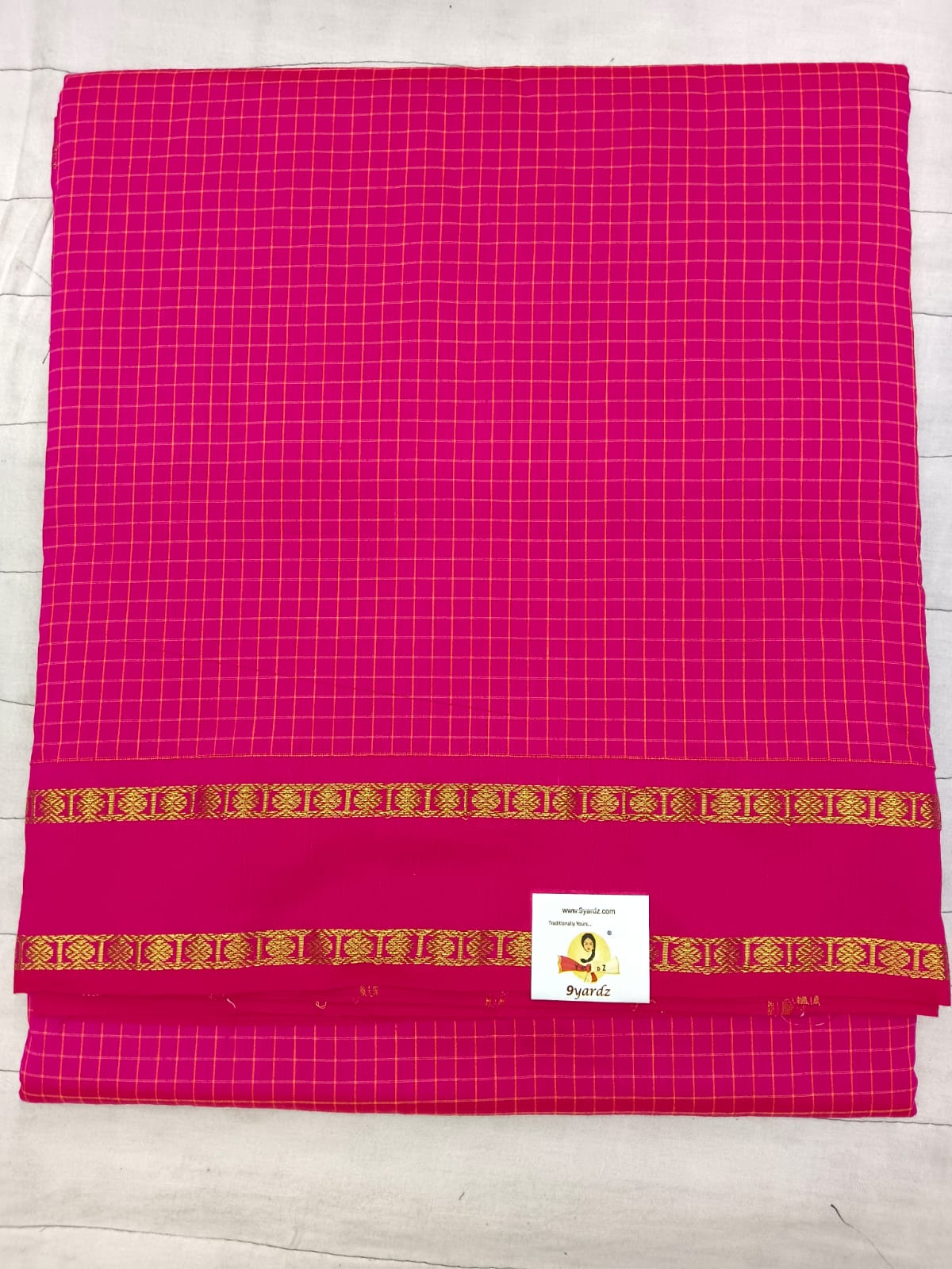 Kalyani Cotton checked 9.7 yards