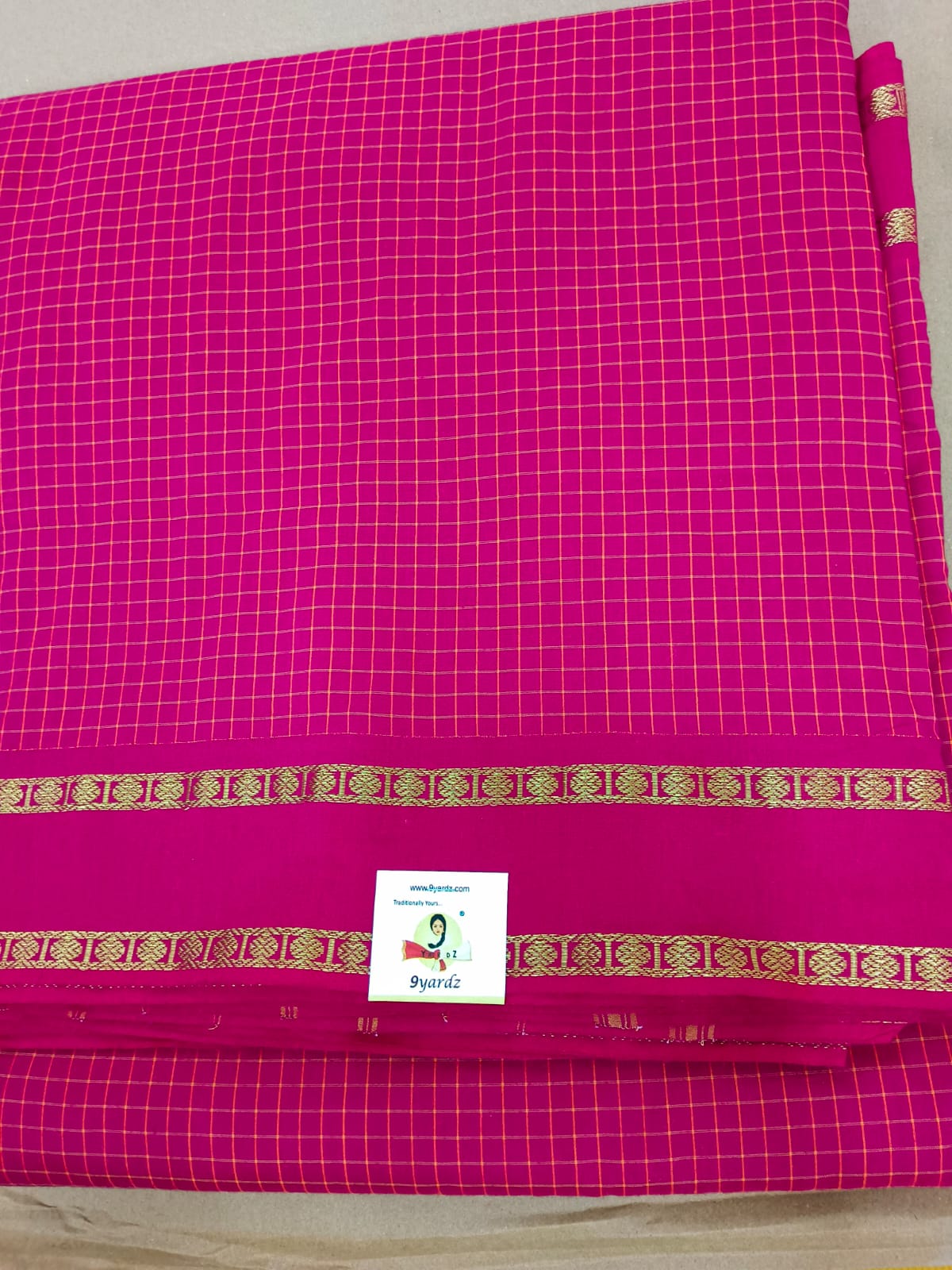 Kalyani Cotton checked 9.7 yards