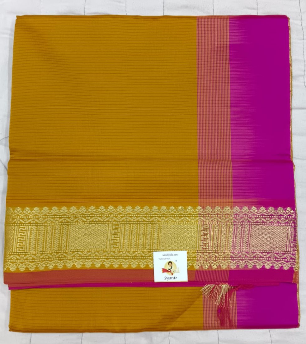 Semi silk cotton 6Yards