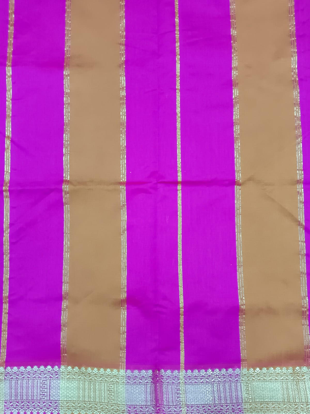 Semi silk cotton 6Yards