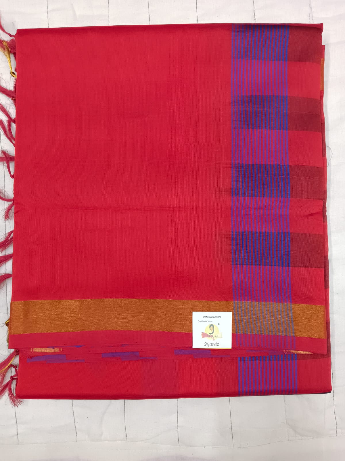 Semi silk cotton 6Yards