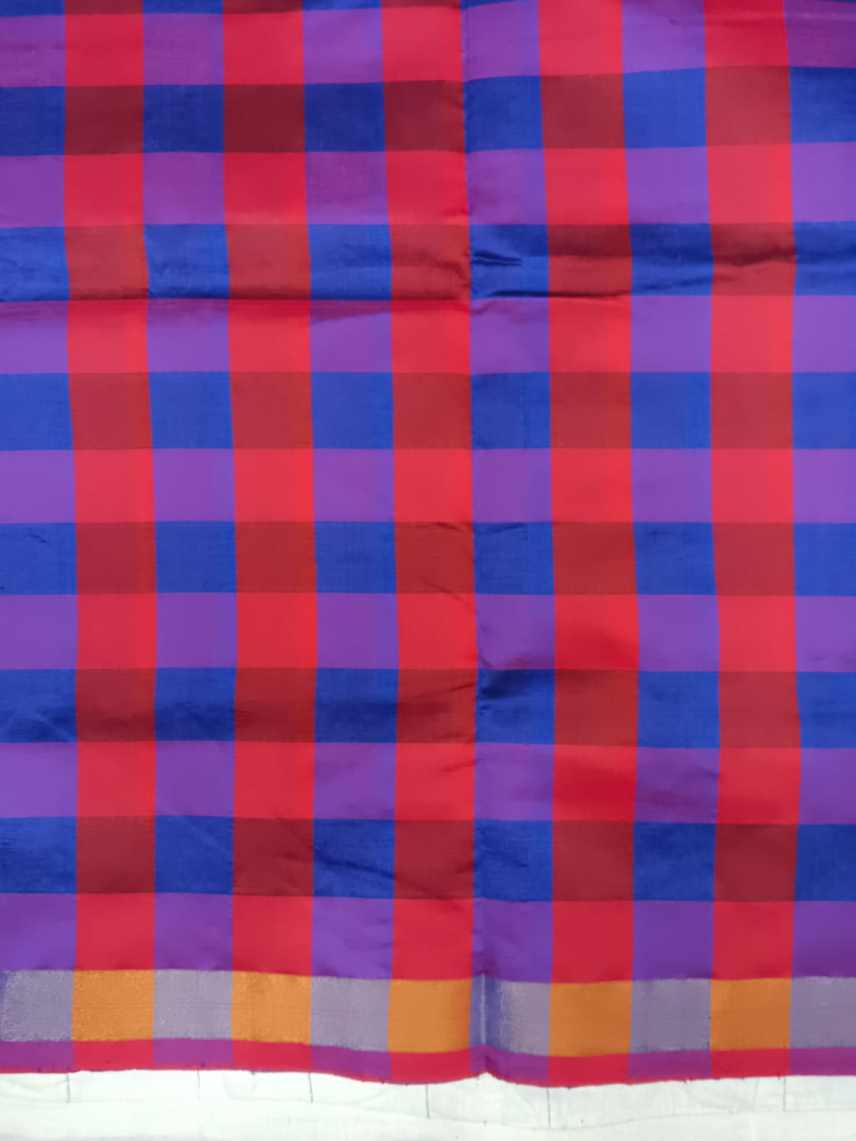 Semi silk cotton 6Yards