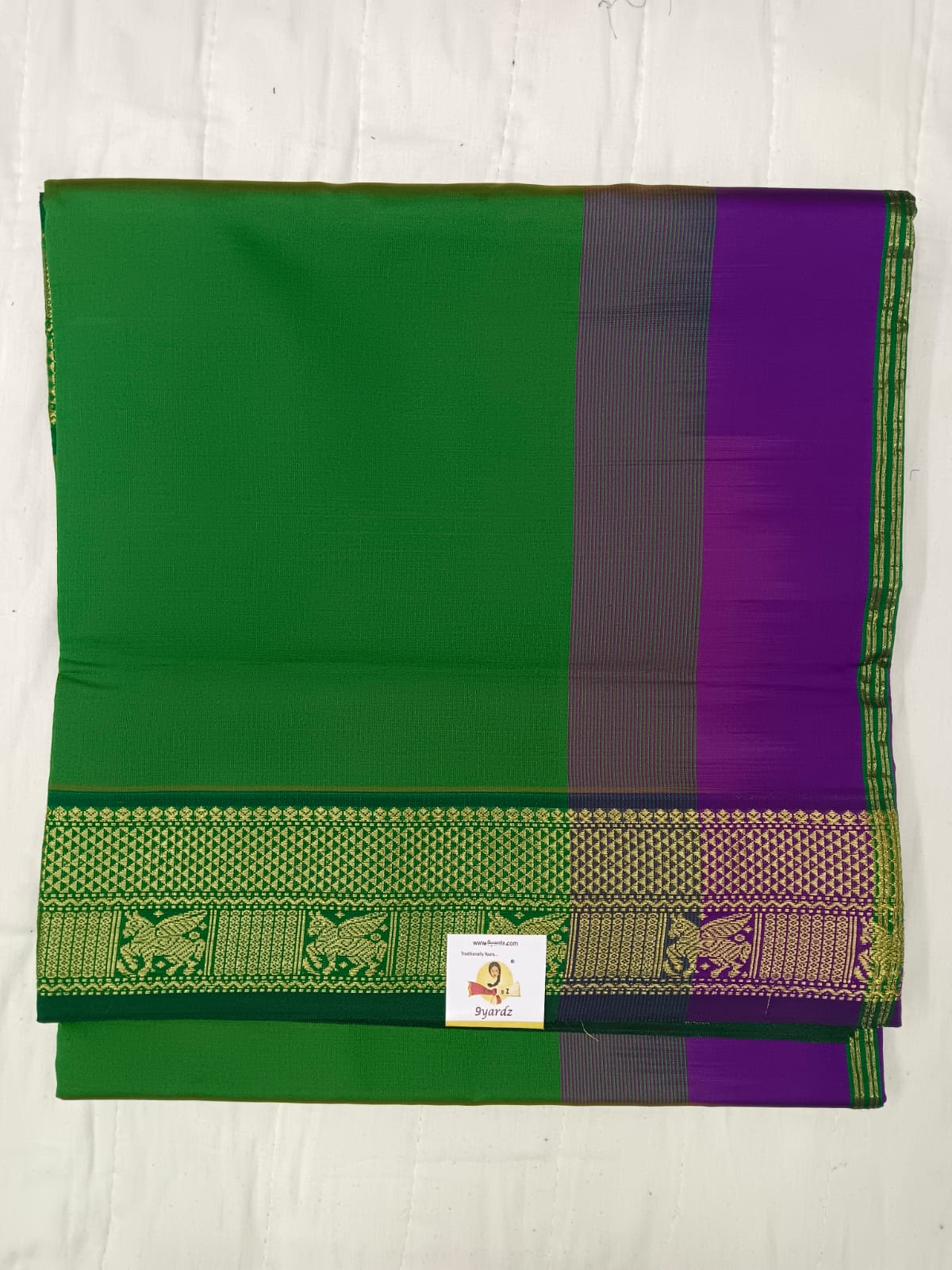 Semi silk cotton 6Yards