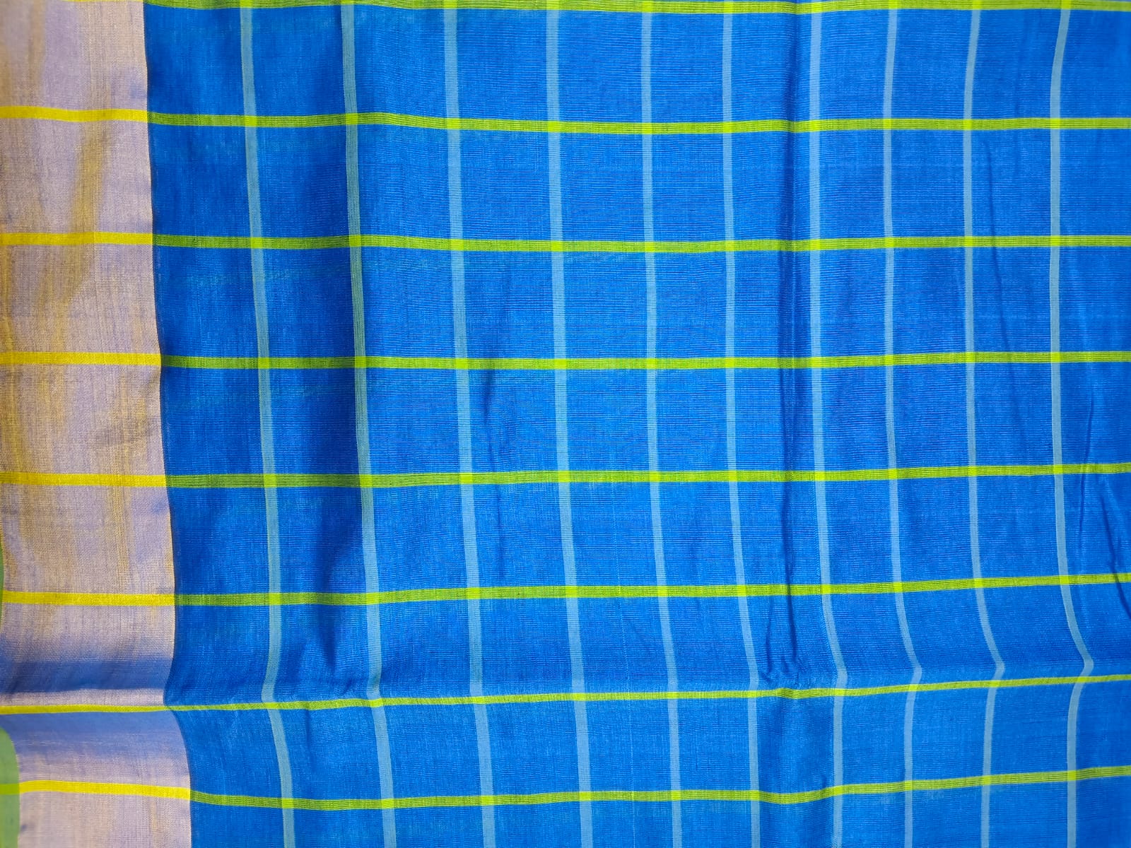 Semi silk cotton 6Yards